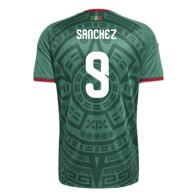 Premium-grade 2026-2027 Aztec Warriors Home Jersey (sanchez 9)