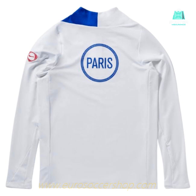 2025-2026 PSG Strike Dri-Fit Drill Top (White) - Kids
