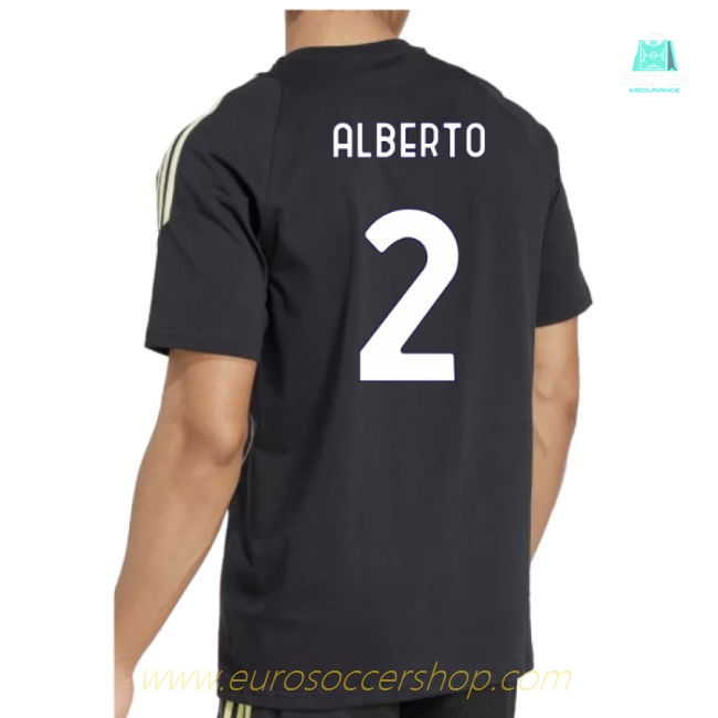 2025-2026 Juventus Training Tee (Black) (Alberto 2)