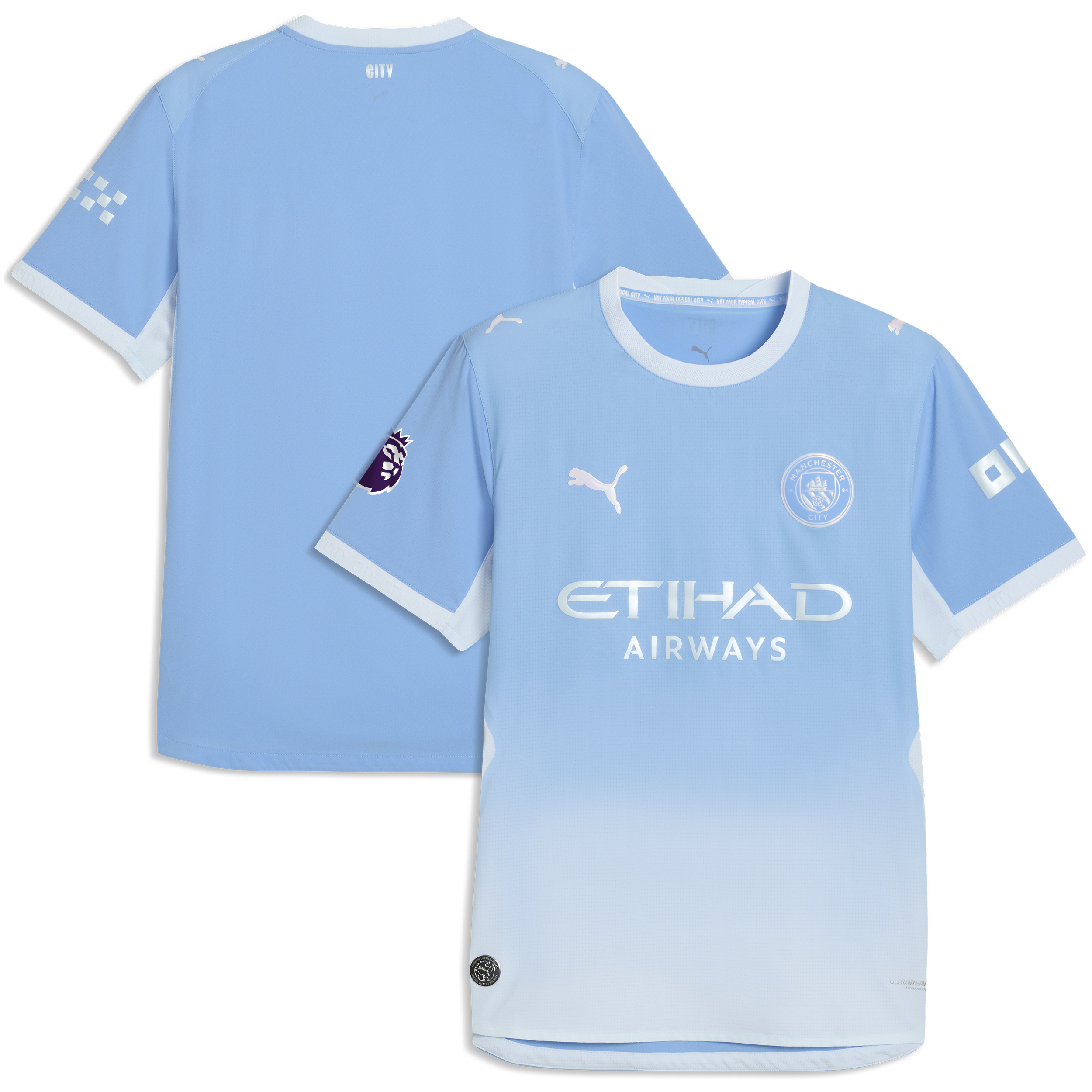 [SJH] Manchester City 2026/27 Home On-Field Authentic Jersey - Light Blue
