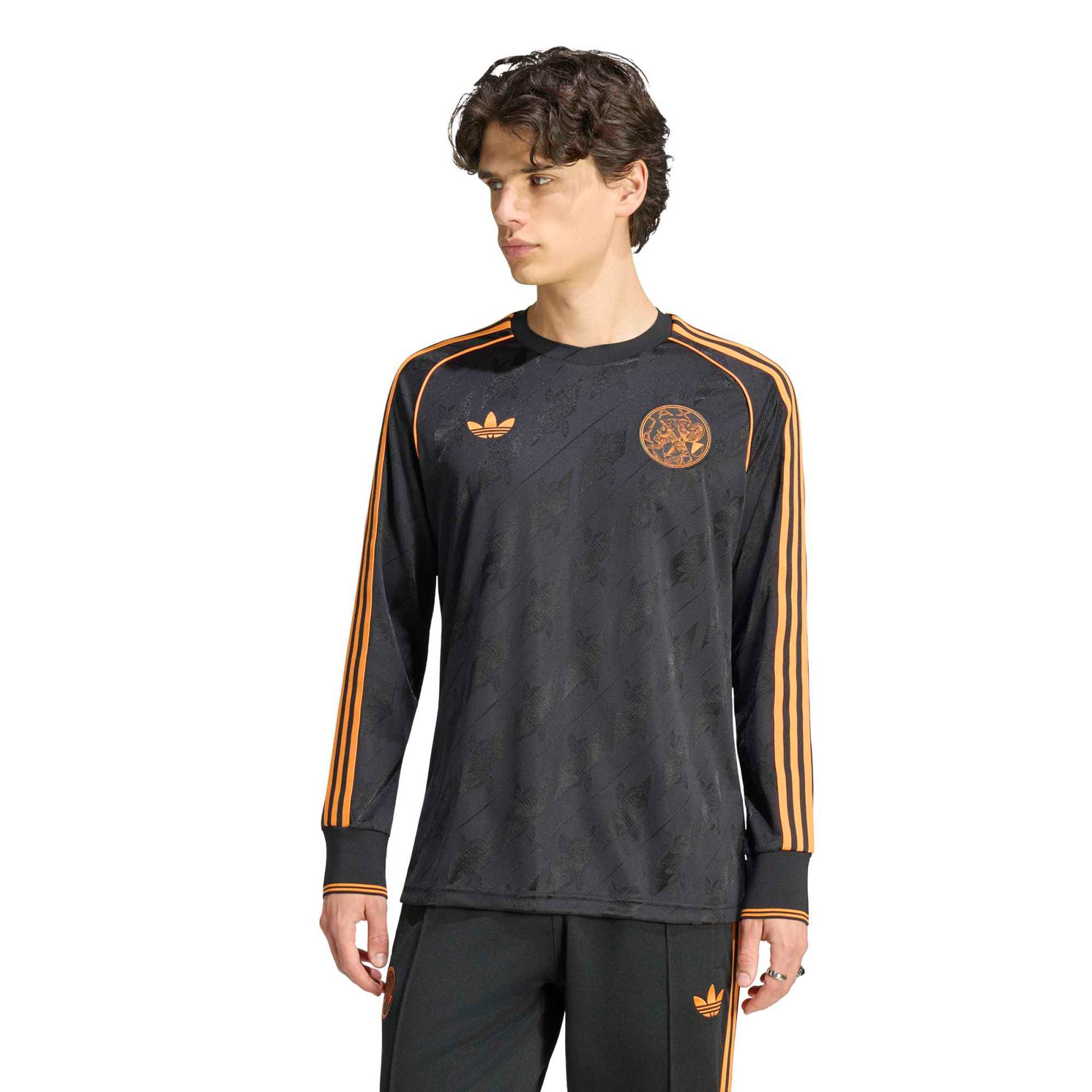 [SJH] Ajax Originals 2026/27 Replica Long Sleeve Jersey - Black