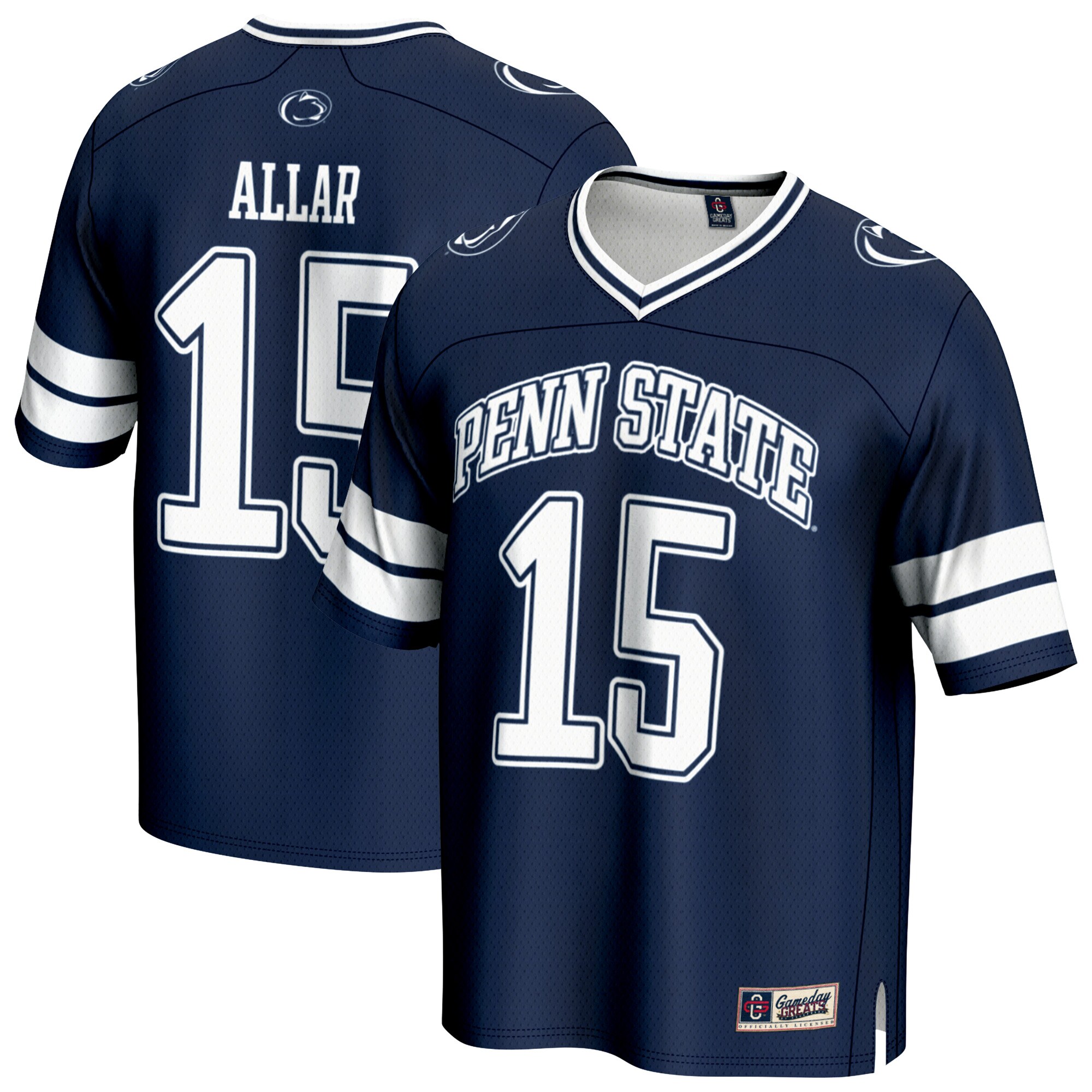[DDG] Drew Allar Penn State Nittany Lions GameDay Greats Youth NIL Lightweight Football Player Jersey - Navy
