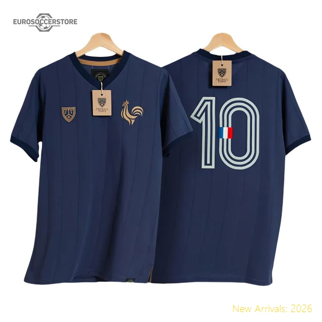 France Tribute Le Roi Platini Football Game Day Jersey Ready