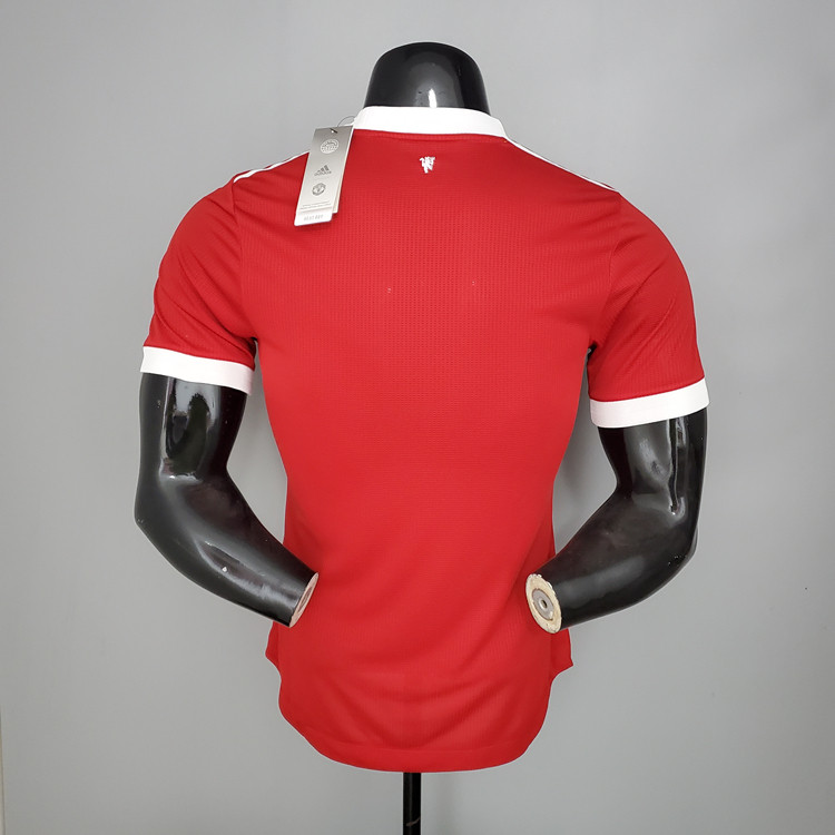 Premium Quality Man Utd Manchester United 21-22 Kit Home Red Soccer