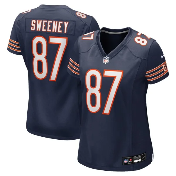 None Tommy Sweeney Game Jersey - Navy | NFL Player Jersey | NFL Footba