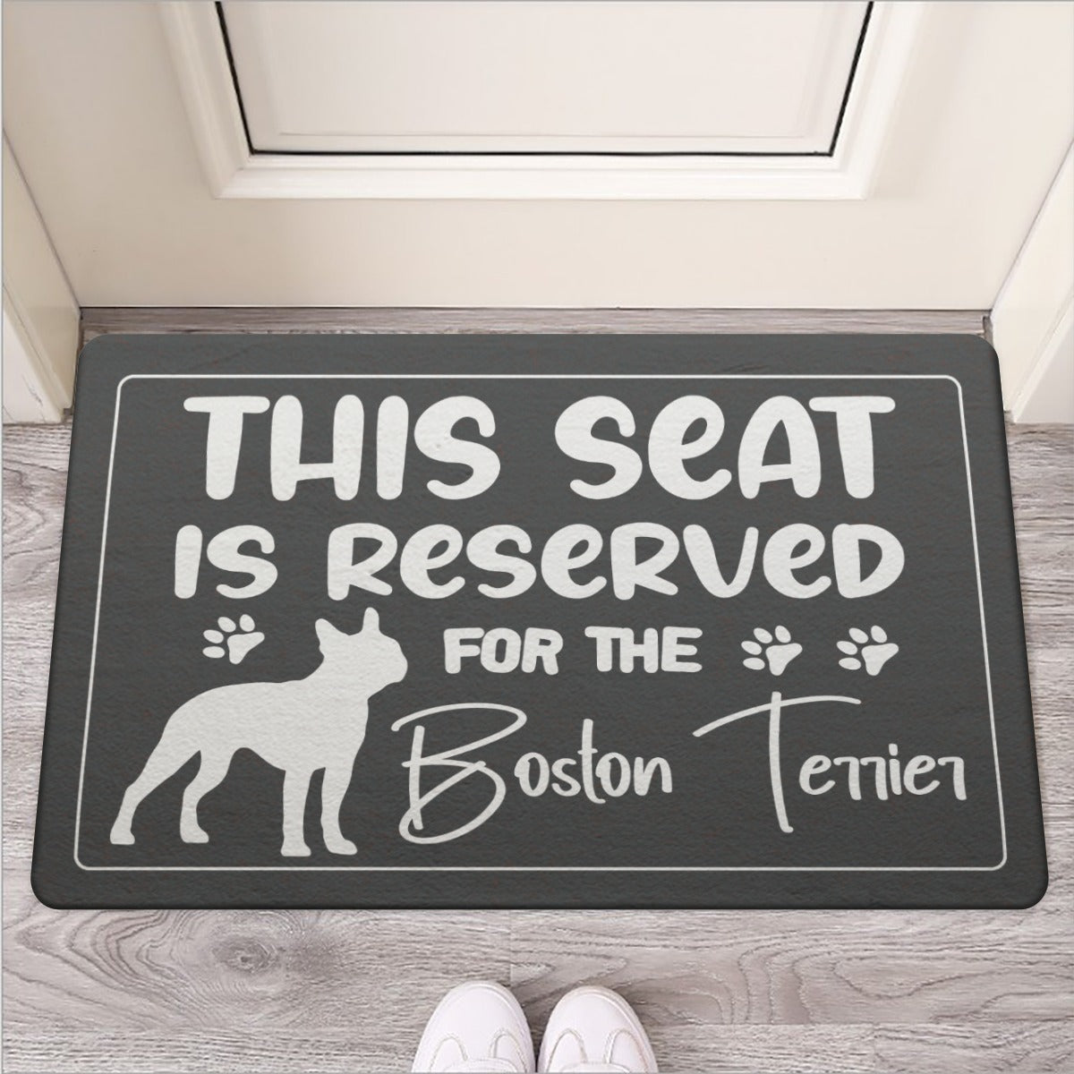 High-Quality Chip - Door Mat For Boston Terrier Lovers as a Gift