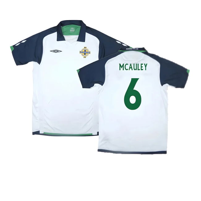 Northern Ireland 2009-10 Away Shirt ((Very Good) Xl) (Mcauley 6)