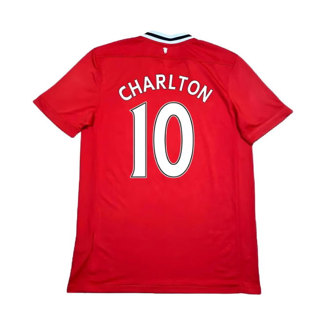 Manchester United 2011-12 Home Shirt ((Excellent) XL) (Charlton 10)
