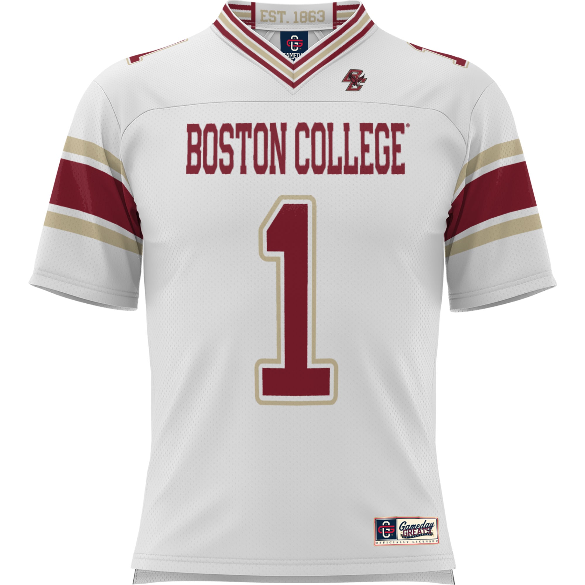 [NJP] Boston College Eagles GameDay Greats Football Jersey - White