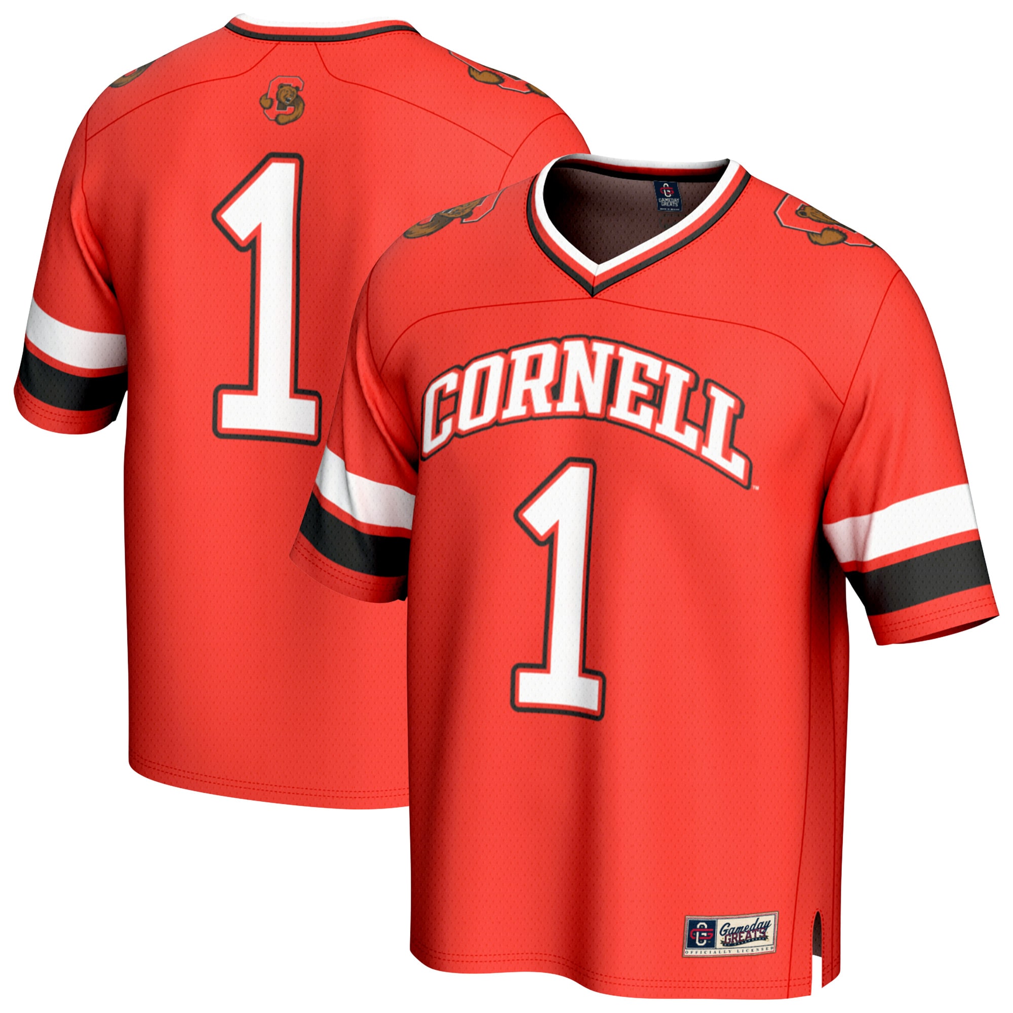 [Youth] Cornell Big Red #1 Football Jersey - Red | Stadium Series 2026/27