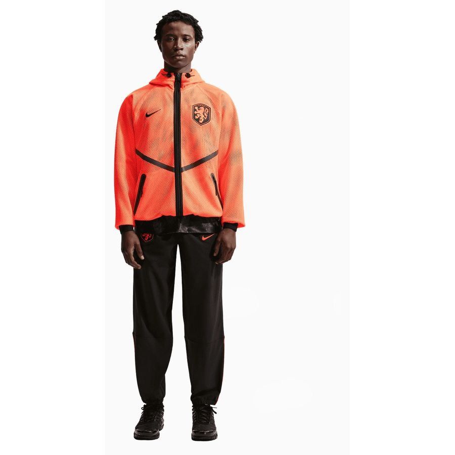 [EFKS] 2026 Holland Jacket Dri FIT KMC Anthem World Cup Hyper Crimson/Black Training