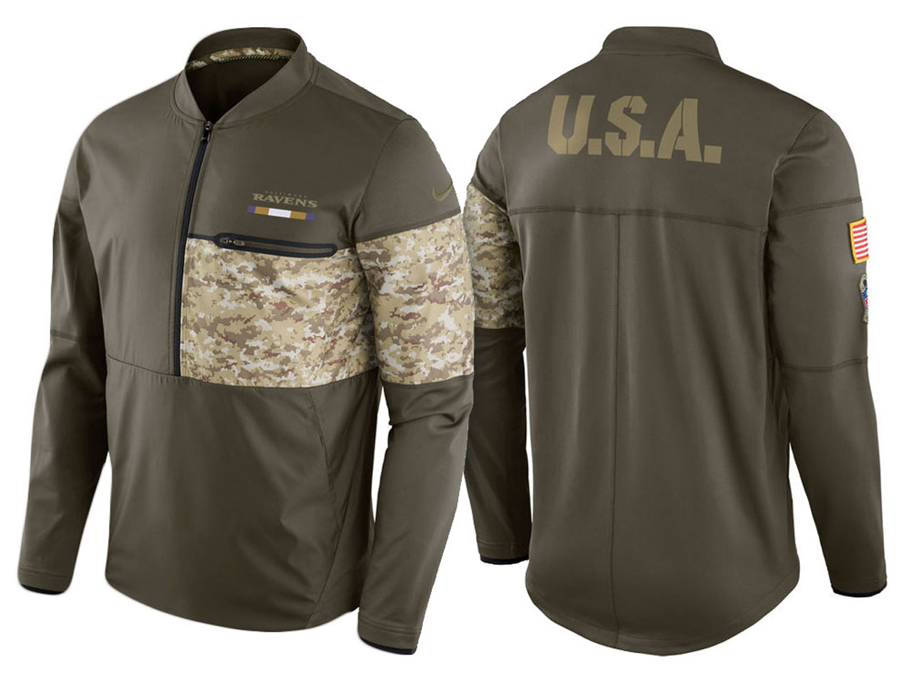 Authentic B R Ravens NFL #None NFL Player Game Team Color Jersey