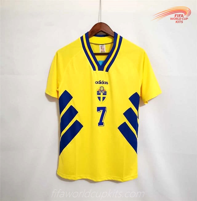 Sweden 1994 World Cup Home Football Kit