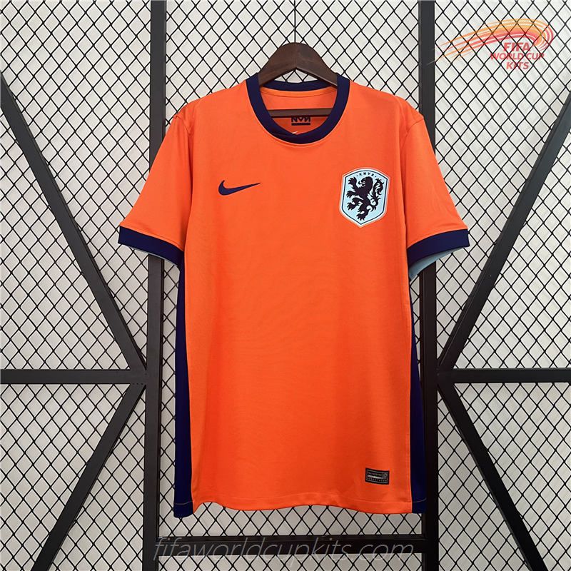 Netherlands season 2024 Euro Cup Home Football Strip