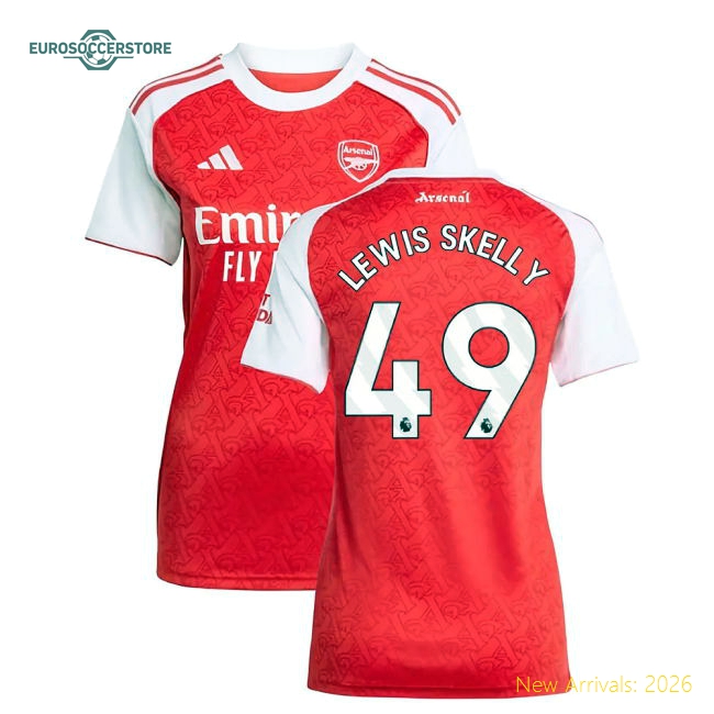 2025-2026 Arsenal Womens Elegant Jersey Lewis Skelly Smart Fabric