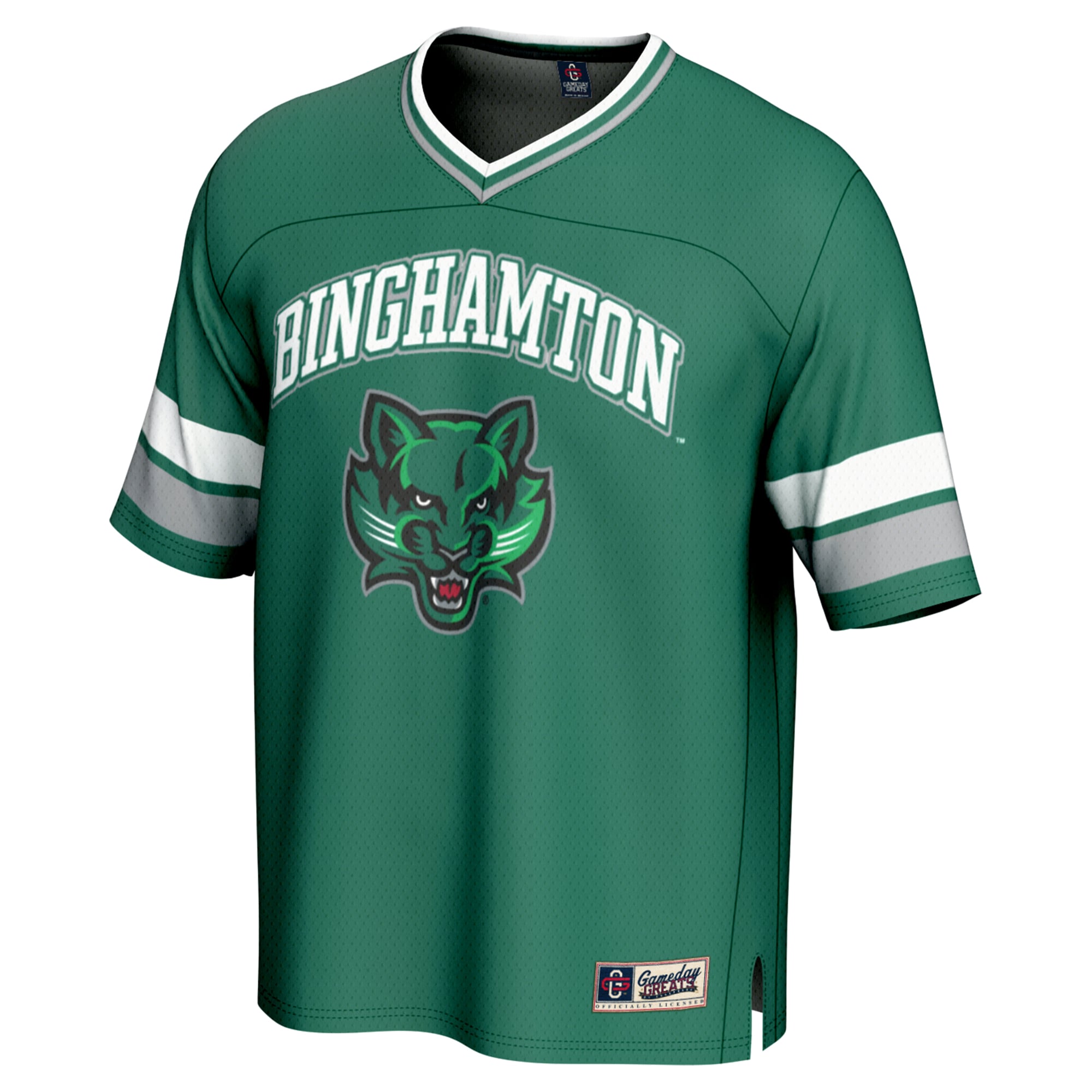 Men's Green Binghamton Bearcats Spirit Football Jersey