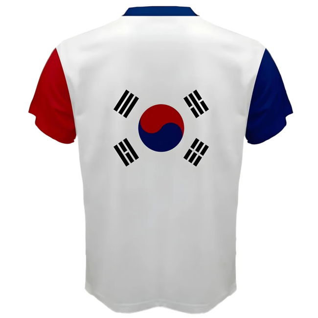 Exclusive-Design South Korea Coat Of Arms Sublimated Sports Jersey