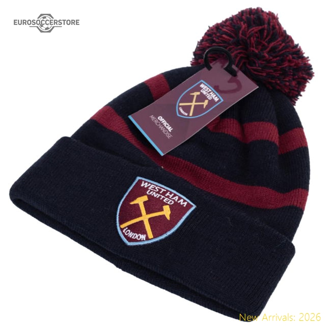 Authentic West Ham United Fc Breakaway Ski Hat - Premium Quality Baby