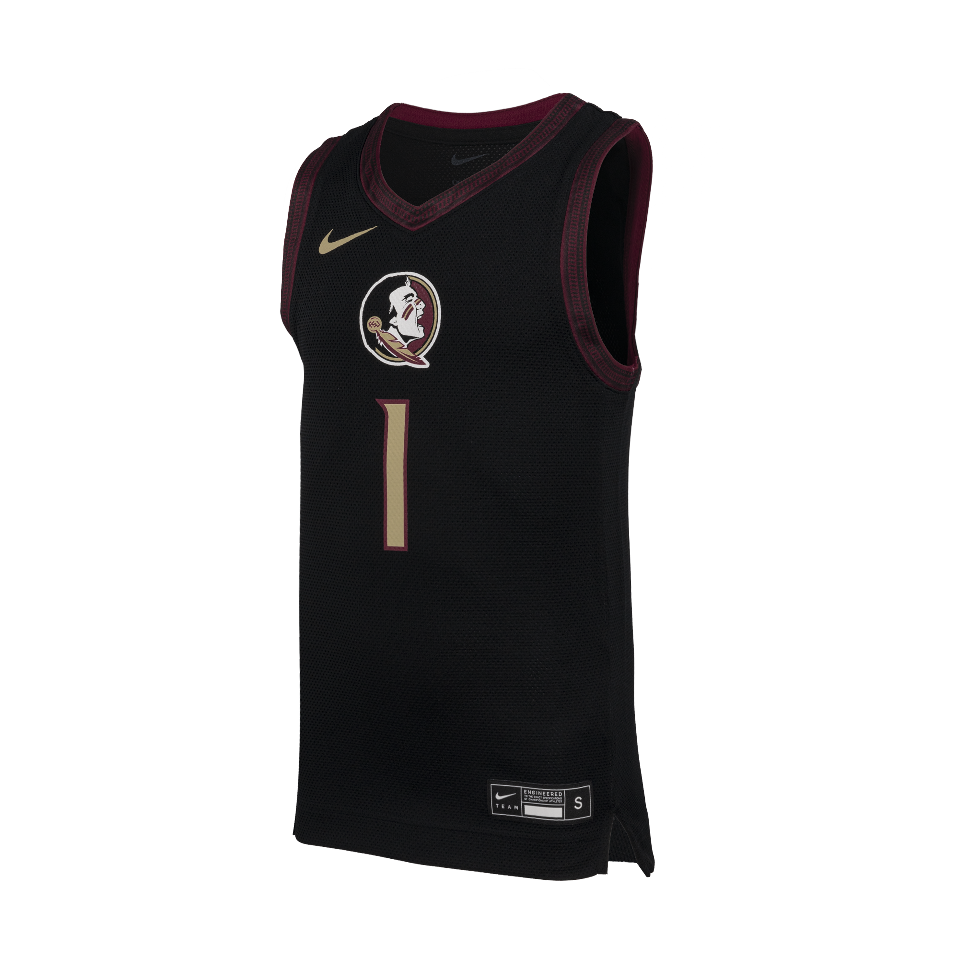 [DDG] Florida State Seminoles Youth Replica Basketball Jersey - Black