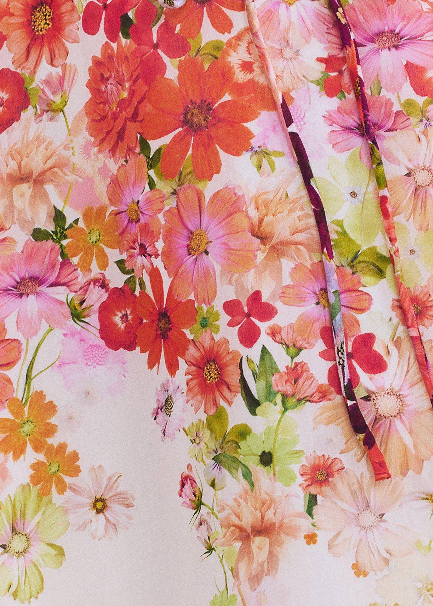 Petite Bethany Floral Print Dress