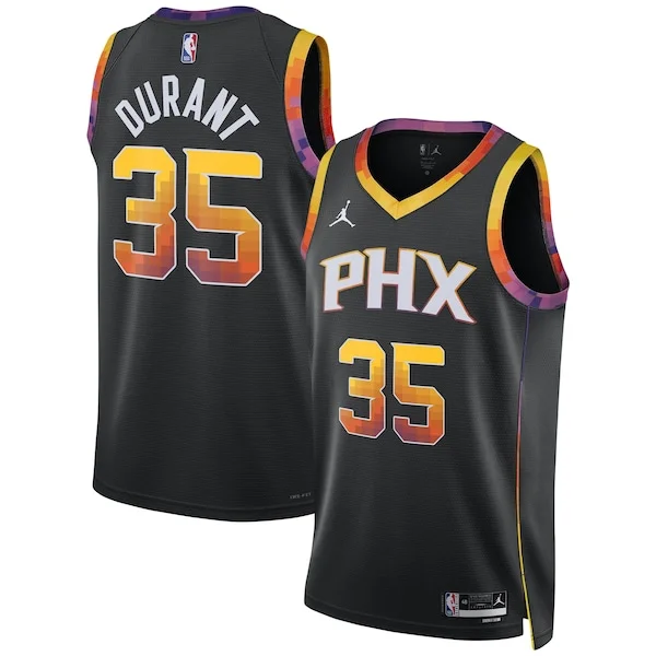 Superior Kevin Durant PHX NBA Jersey - Black - Licensed Product