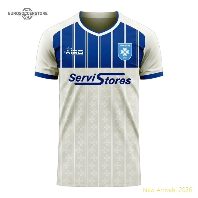 Supporter Auxerre 2025-2026 Home Concept Football Kit (Airo) - Baby