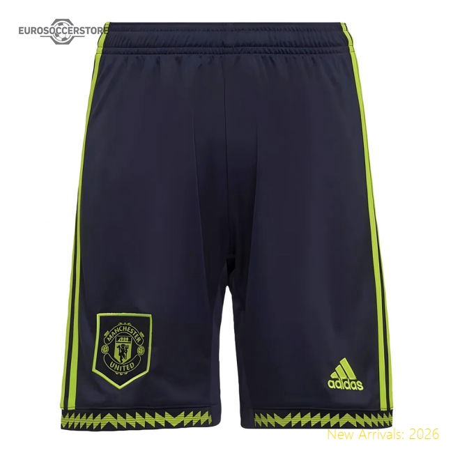 2022-2023 Man Utd Third Shorts (Navy)