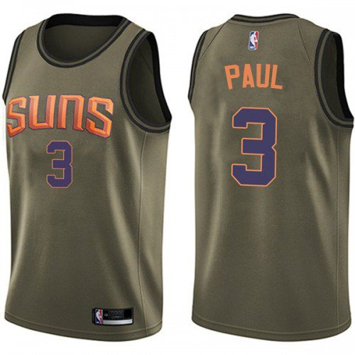 Nike Suns Green Chris Paul #3 Jersey - Discounted Basketball Jersey