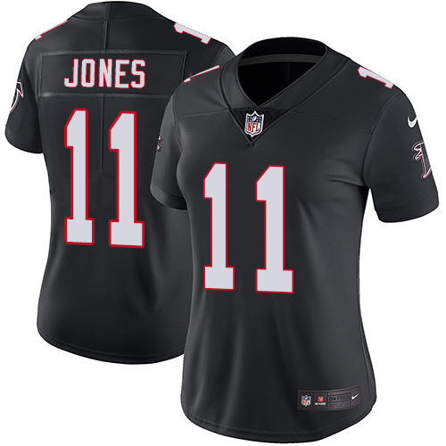 NFL A F Falcons #11 Julio Jones Limited Black Jersey - Fan Favorite