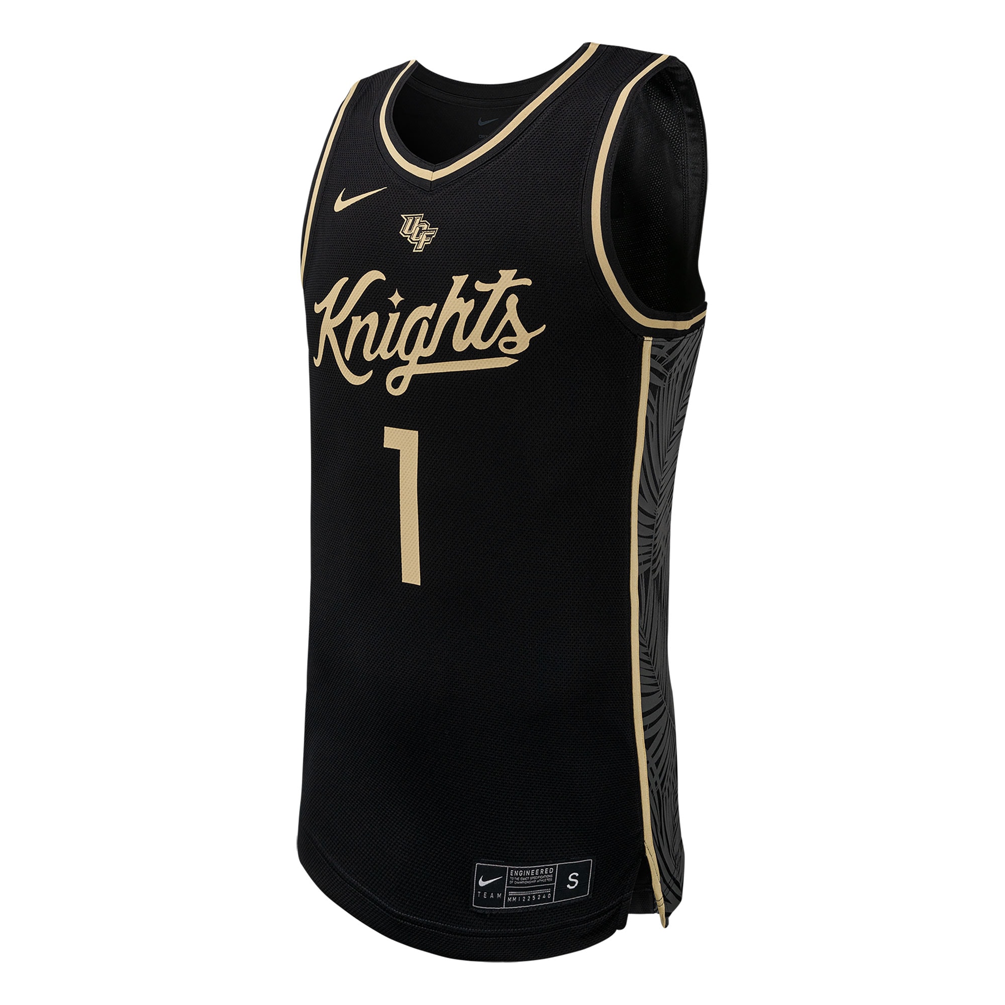 [NJP] UCF Knights Replica Basketball Jersey - Black