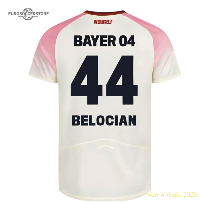 Supporter 2025-2026 Bayer Leverkusen Away Shirt (Kids) (Belocian 44)