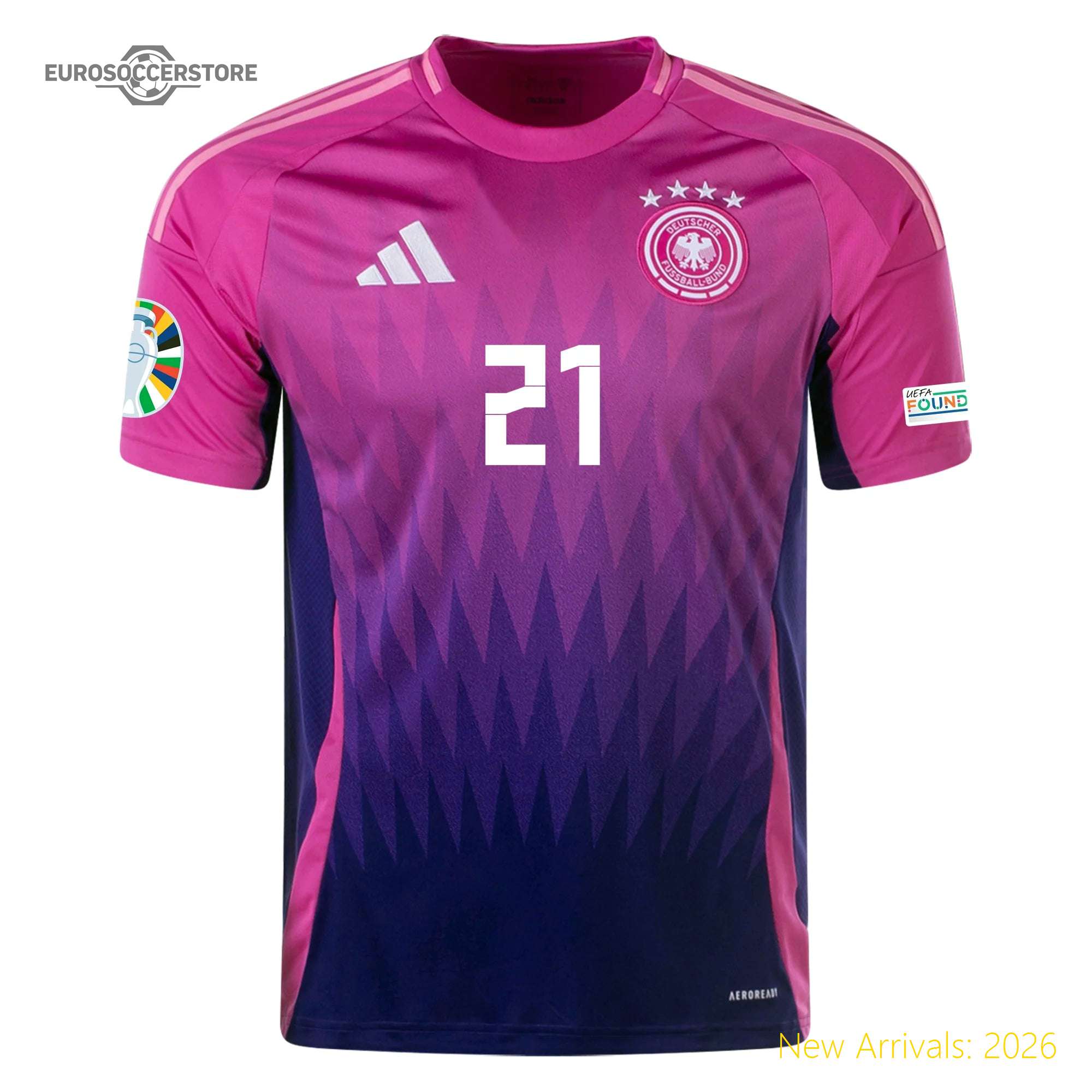 Modern Design Top-grade Men Ger Midfield Maestro Away Jersey 2024