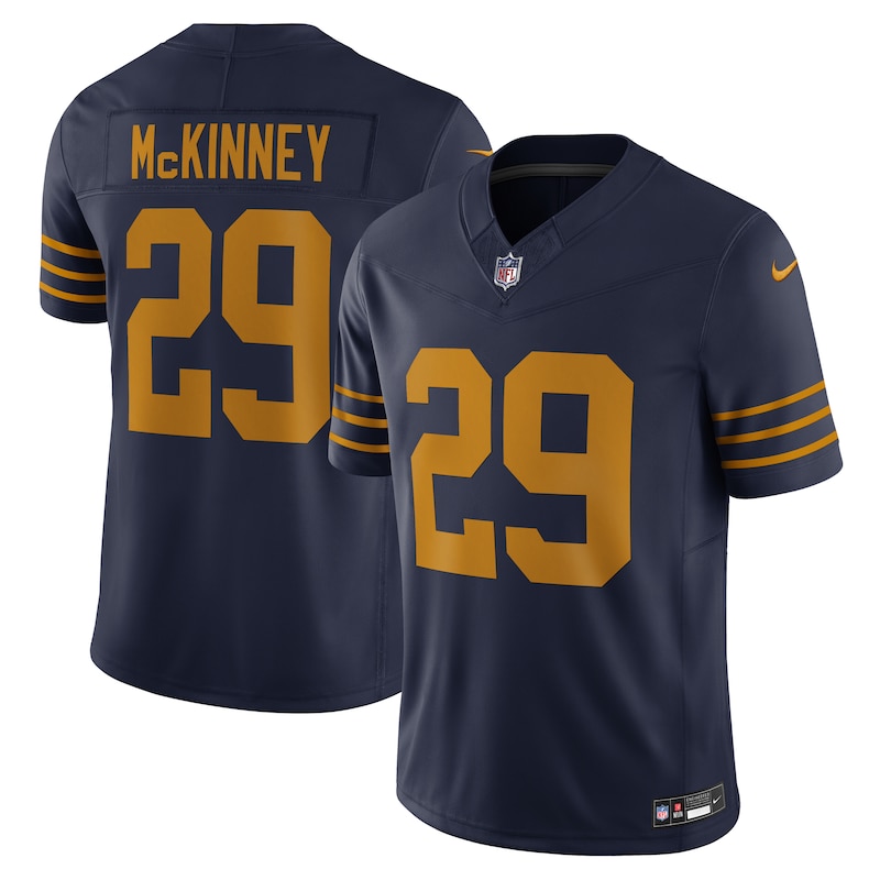 None Xavier McKinney Green Bay Packers Fan Favorite Team Replica Je...