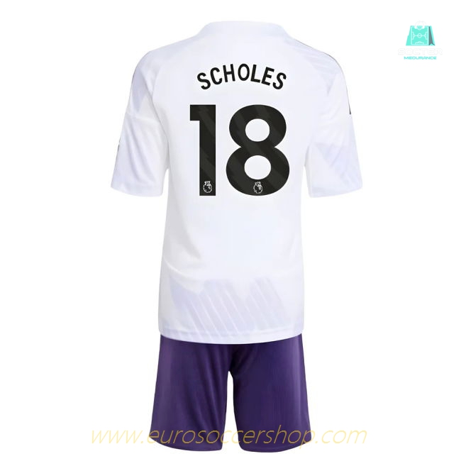 2025-2026 Man Utd Away Mini Kit (Scholes 18)