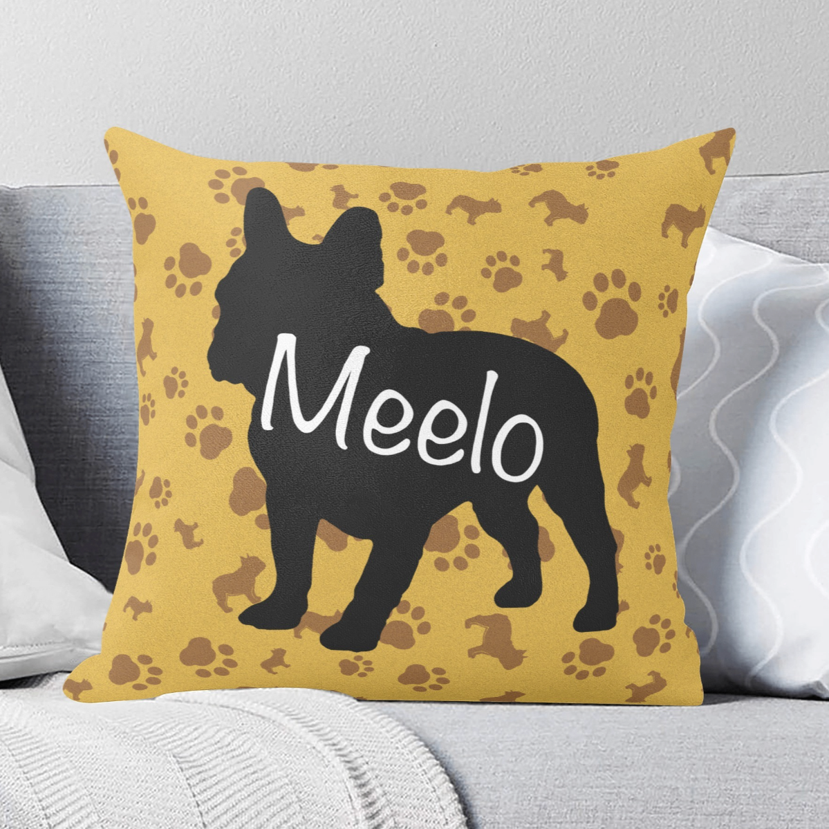 Premium Everyday My Frenchie - Custom Pillow Cover for Fashion Lovers