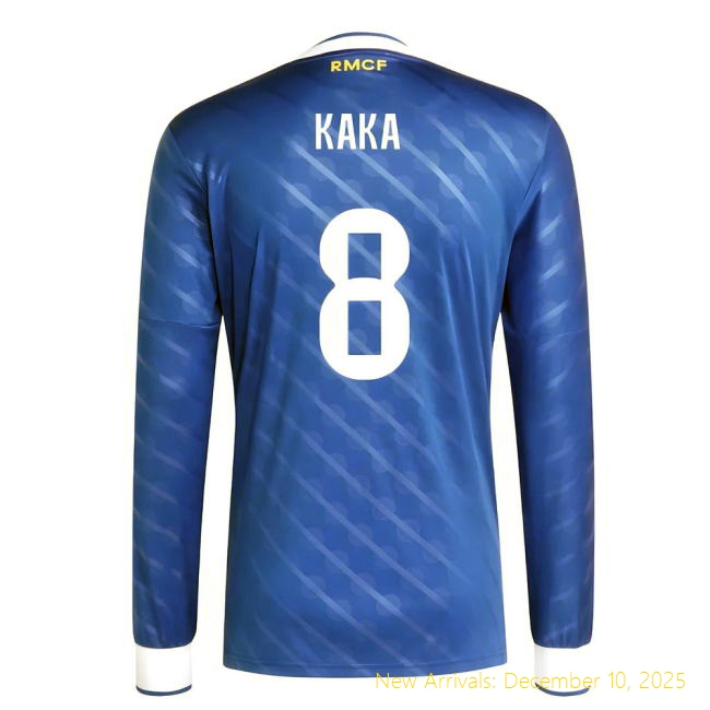 2025-2026 Real Madrid Long Sleeve RM Top Grade Third Shirt (Kaka 8)