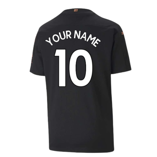 retro 2020-2021 Manchester City Away Shirt (Kids) (Your Name)