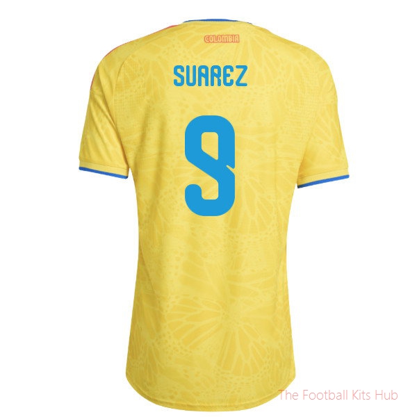 [EFS] 2026/27 Colombia Authentic Home Shirt (Suarez 9)