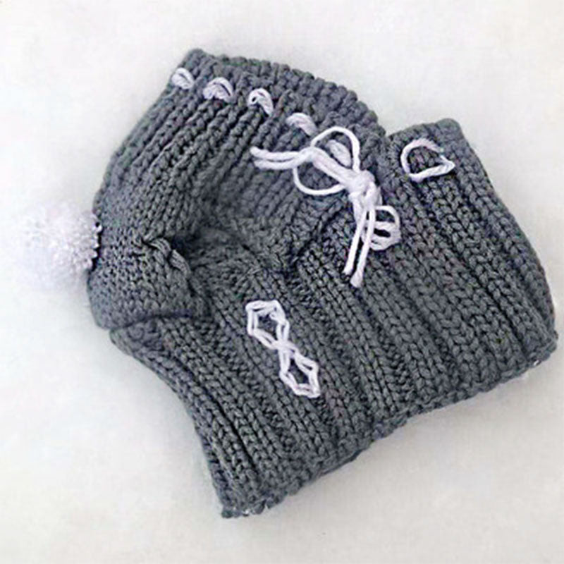 Winter - French Bulldog Themed Woolen Hat For French Bulldog Casual Wear