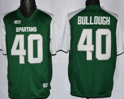 Men's None White 2013 high quality Max Bullough #40 game jersey Jersey