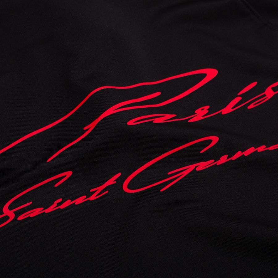 Paris Saint Germain Training Shirt Dri-FIT Strike Drill - Black/Global Red
