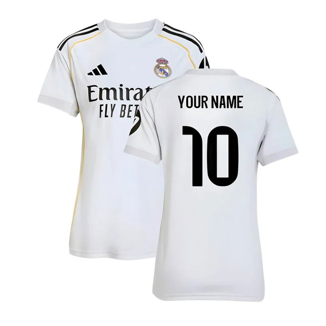 Game Replica Real Madrid Home Replica Jersey (Womens)