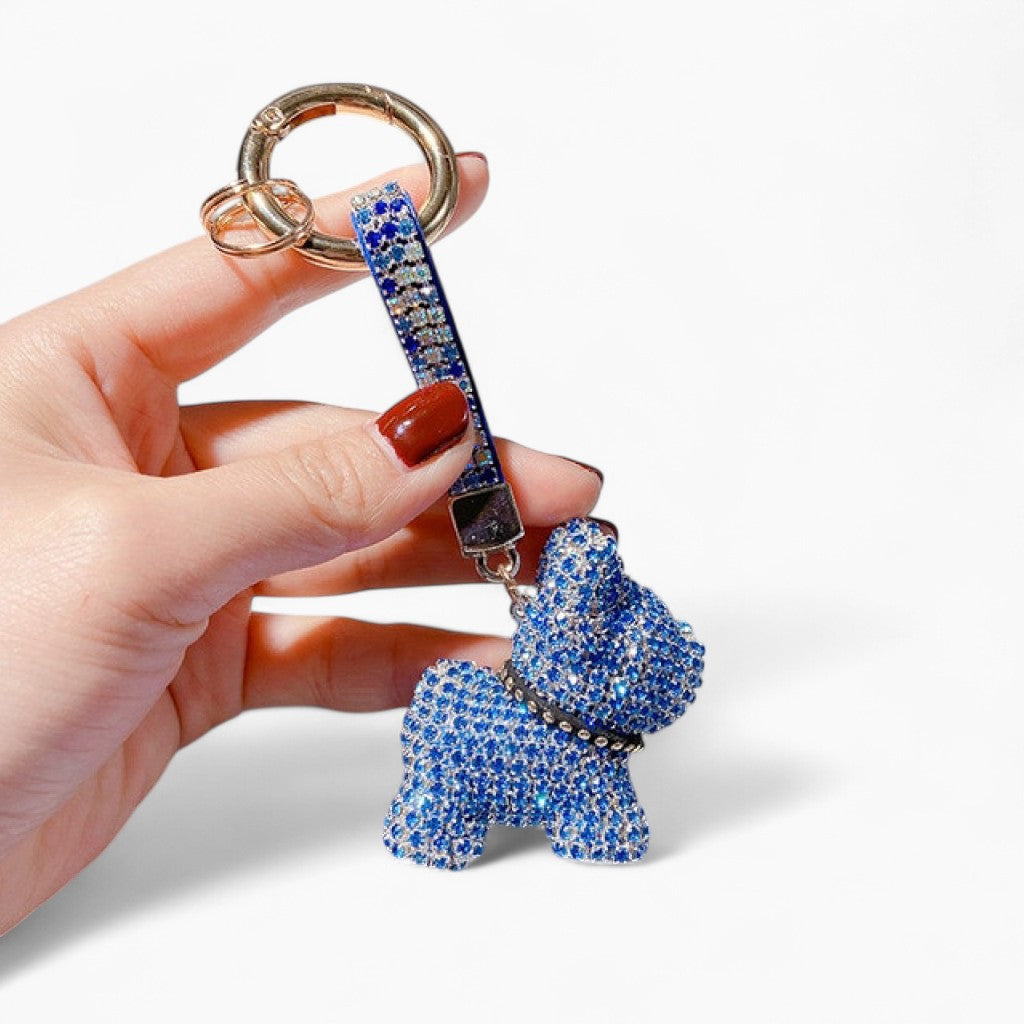 French Bulldog Luxury French Bulldog Keychain Durable Dog Item