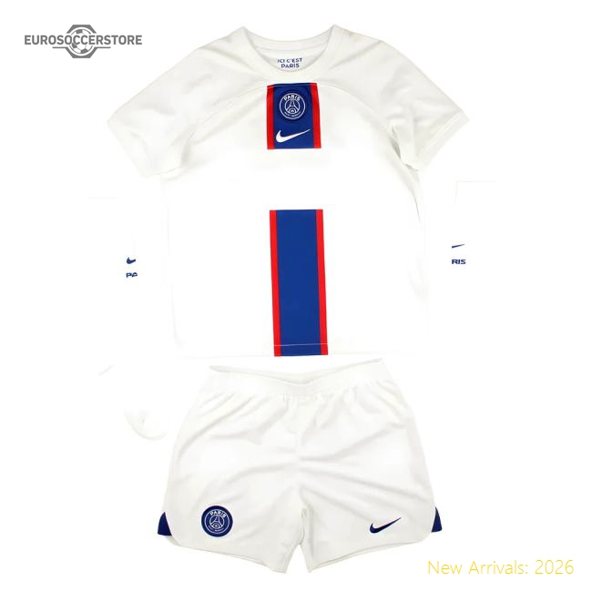 Top-Quality Psg 2022-23 Third Mini Kit (Xlb) Mbappe #7 (Mint)