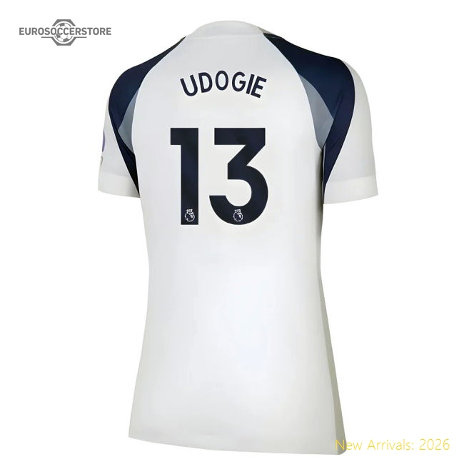 2025-2026 Thfc Home Shirt (womens) (udogie 13) - Match Day Jersey