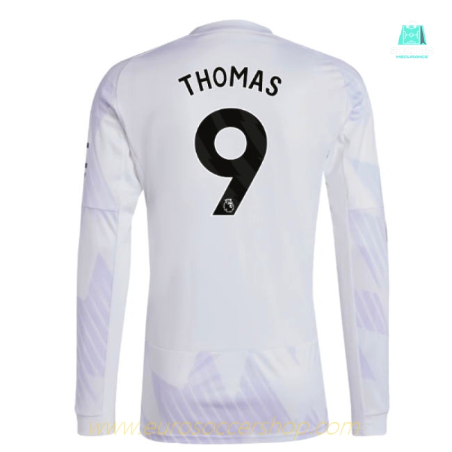 2025-2026 Man Utd Long Sleeve Away Shirt (Thomas 9)