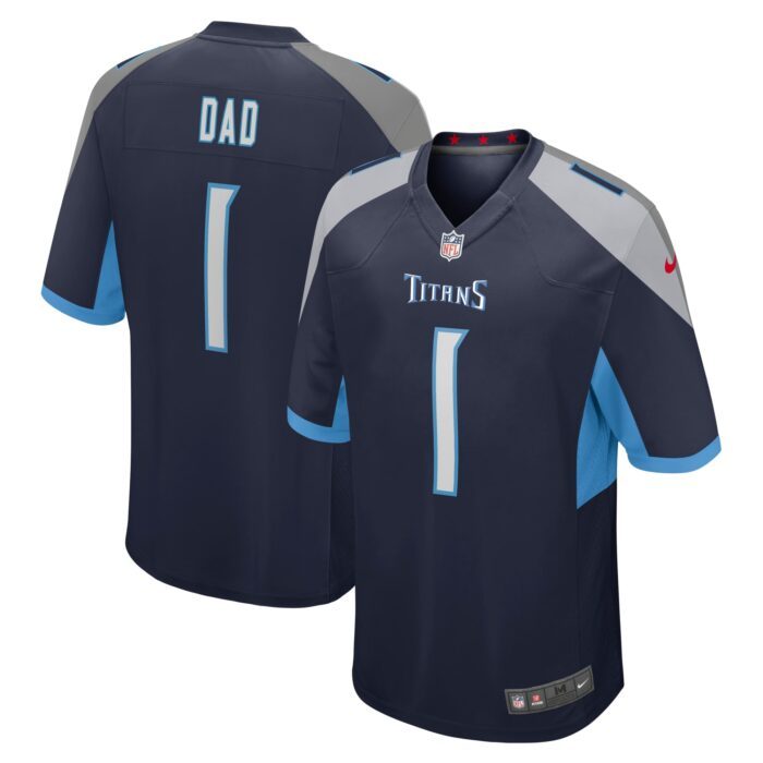 None Men's TEN Titans Iconic Game-Ready Jersey Game Day Wear