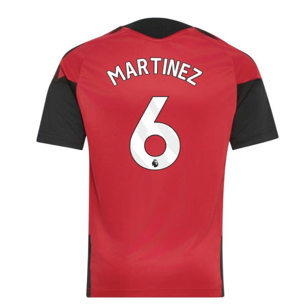 [FJH] 2026-2027 Man Utd Training Jersey (Red) - Kids (Martinez 6)