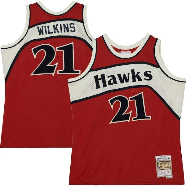 Pro-Grade Dominique Wilkins ATL Swingman Jersey - Affordable