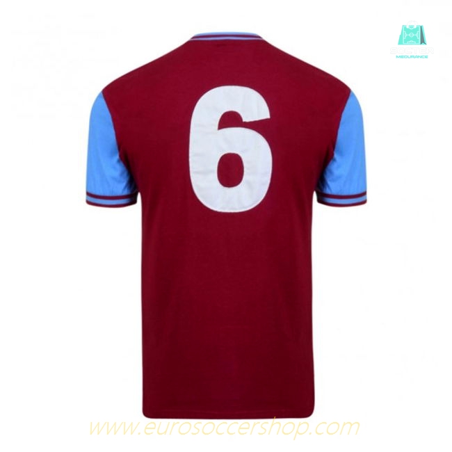 Score Draw West Ham 1966 Home Football Shirt